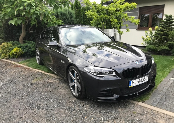 BMW Seria 5 cena 96500 przebieg: 188800, rok produkcji 2014 z Leszno małe 46